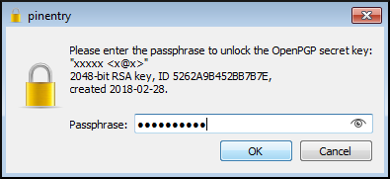 kleo certificeren wachtwoord